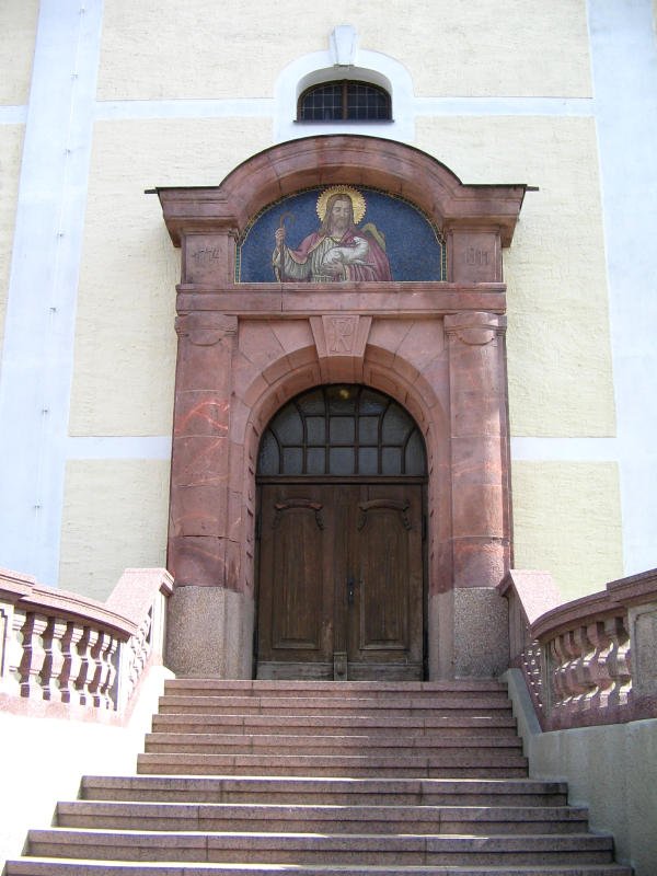 Das Portal der Tauchaer St. Moritz-Kirche, 28.03.08