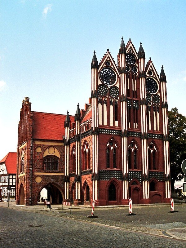 Das Rathaus von Tangermnde (September 2004)