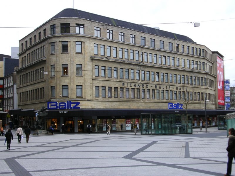 Das Richard - Baltz - Haus in Bochum City.(14.01.2008)