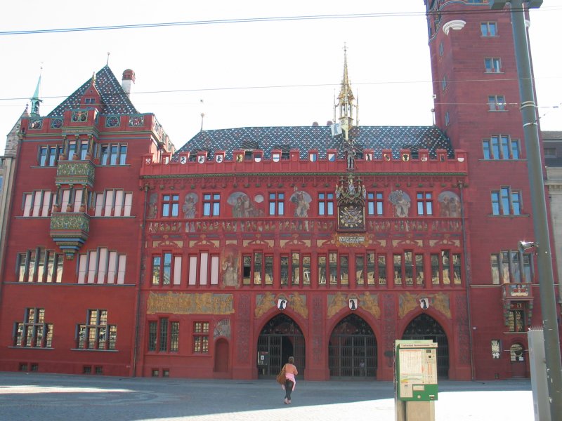 Das sehr schne Rathaus von Basel