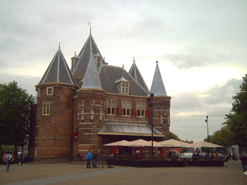 De Waag (Stadtwaage), auf dem Nieuwmarkt