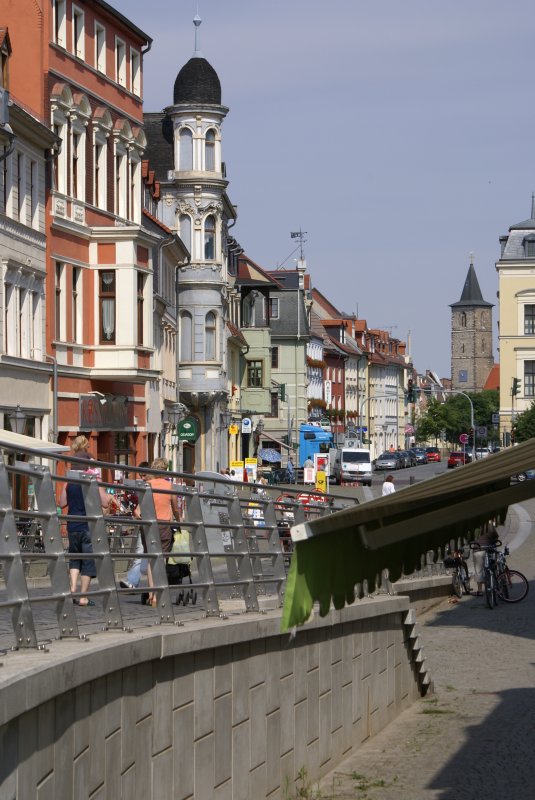 Der alte Markt mit seinen schnen Fassaden.