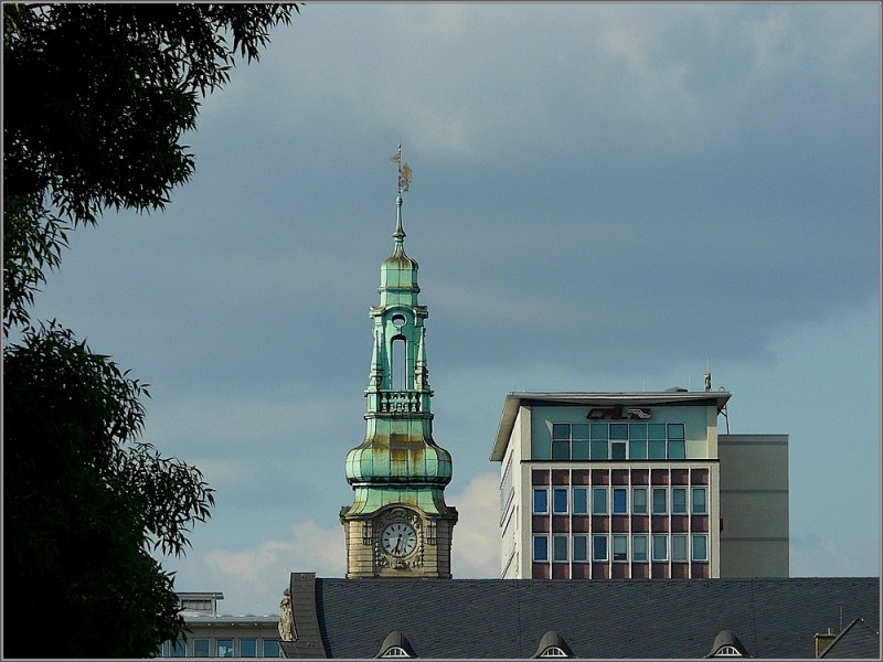 Der Bahnhof von Luxemburg einmal aus anderer Sicht. 22.06.09 (Jeanny)