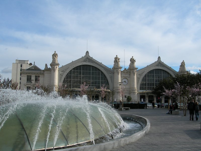 Der Bahnhof von Tours.
