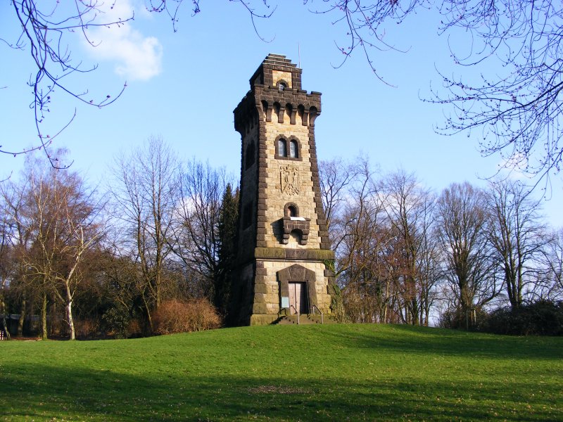 Der Bismarckturm in Mlheim an der Ruhr.