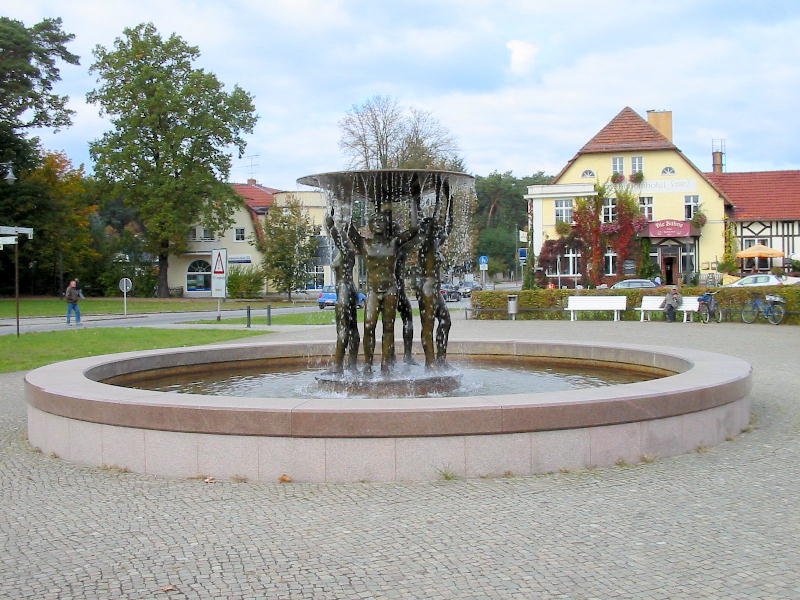 Der Brunnen von Bad Saarow