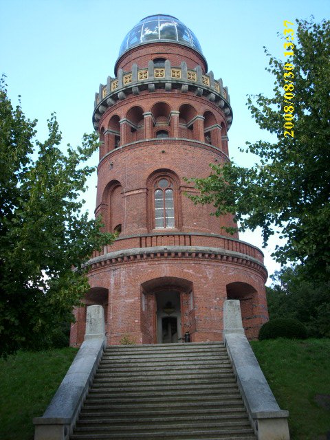 Der Ernst-Moritz-Arndt Turm auf dem Rugard in Bergen/Rgen