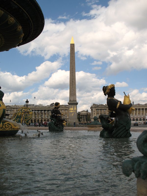 Der Place de la Concorde
(12.04.2008)