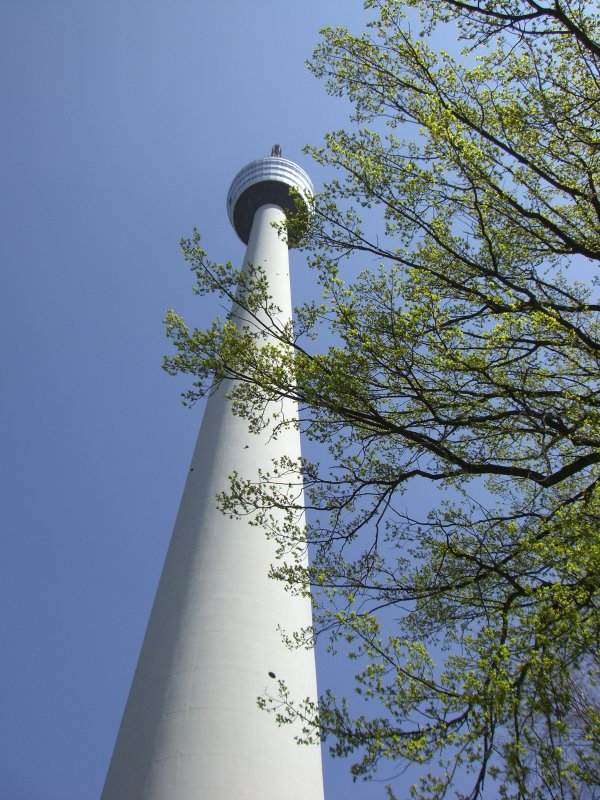 Der Stuttgarter Fernsehturm. Eintritt 3