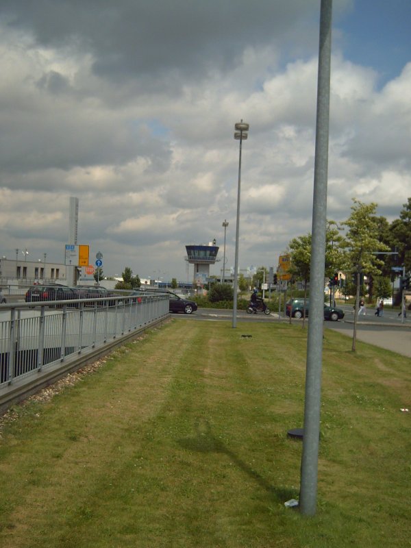 Der Tower am Dortmunder Flughafen