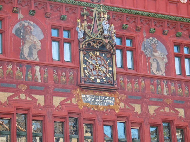 Detailansicht vom Rathaus