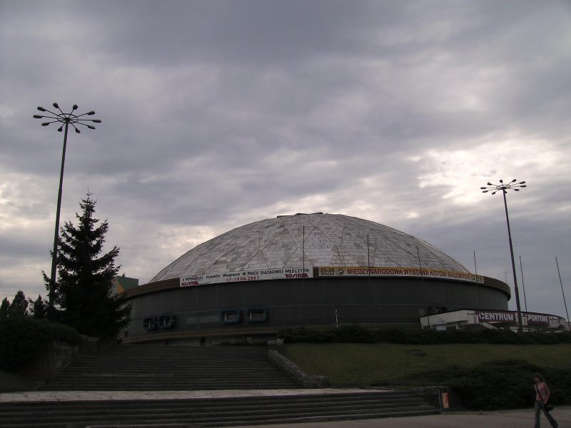 Die Alte Sporthalle von Olsztyn
