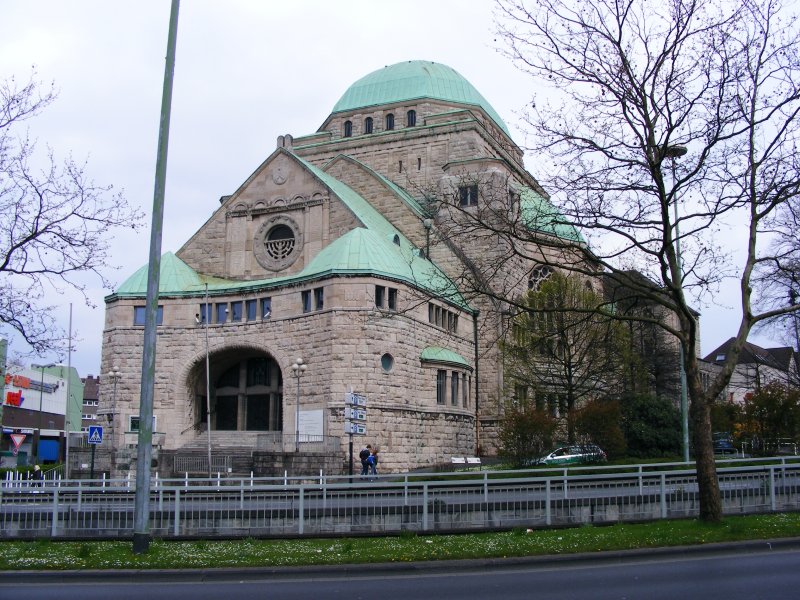 Die alte Synagoge in Essen.