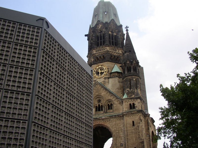 Die Berliner Kaiser-Wilhelm-Gedchtniskirche am 21.07.06.