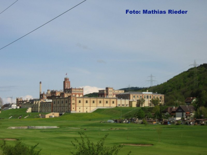 Die Brauerei Feldschlsschen in Rheinfelden am 01.05.08