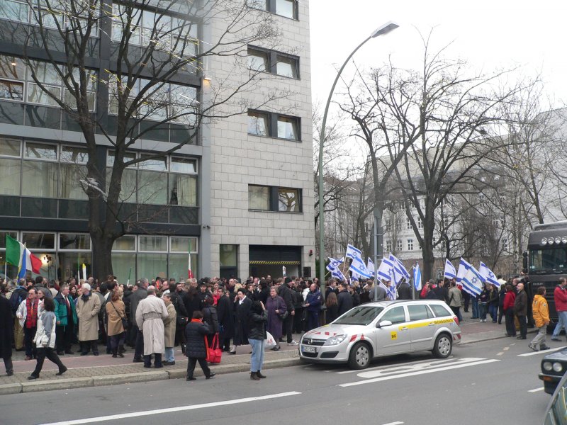 Die israelische Delegation zur Scientology-Erffnung. 13.1.2007