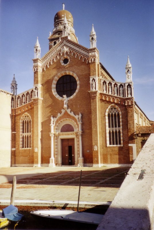 Die Kirche Madonna dell´Orto im Stadtteil Cannareggio. Im Oktober 2007.