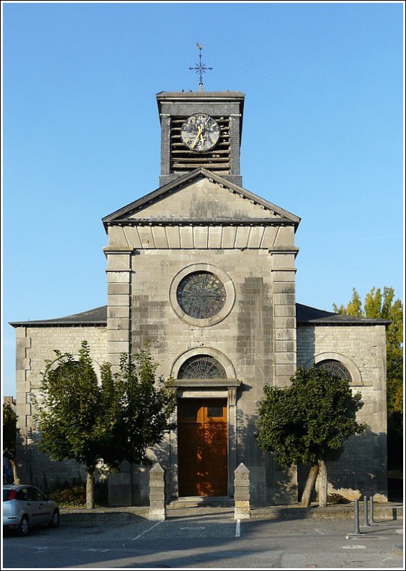 Die Kirche von Nismes aufgenommen am 28.09.08. (Jeanny)