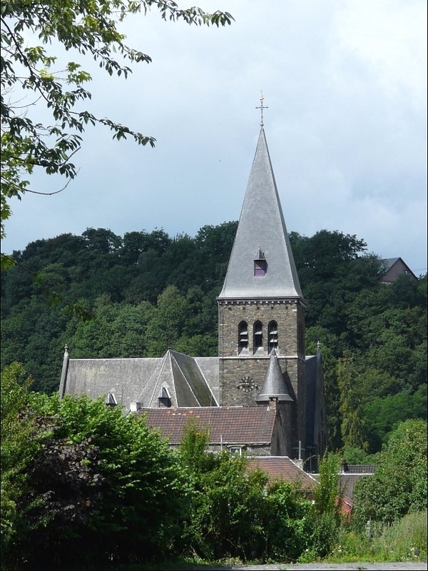 Die Kirche Saint Antoine Ermite (1893-1899) in Pepinster aufgenommen am 12.07.08. (Jeanny)
