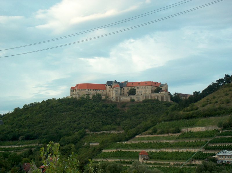 Die Neuenburg oberhalb von Freyburg an der Unstrut. 26.07.2007