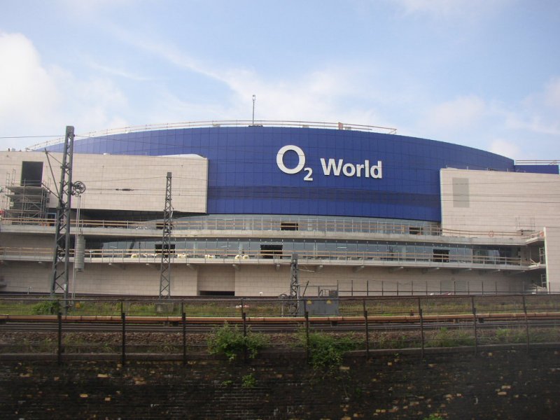 Die  O2 World -Arena in Berlin!!! 17.05.08