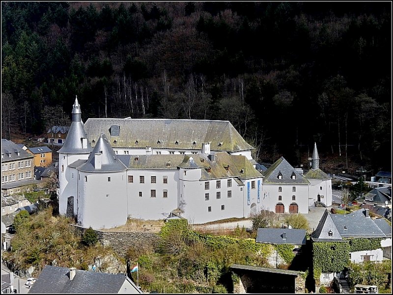 Die Schlossburg von Clervaux. 29.03.08 (Jeanny)
