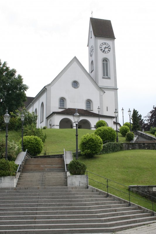 Die St. Gallus Kirche in Kriens.