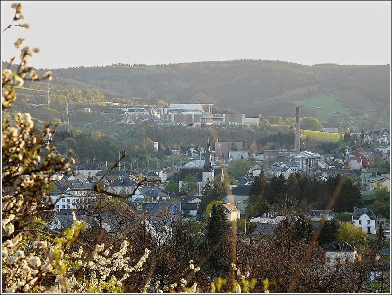 Die Unterstadt von Wiltz aufgenommen am 19.04.09. (Jeanny)