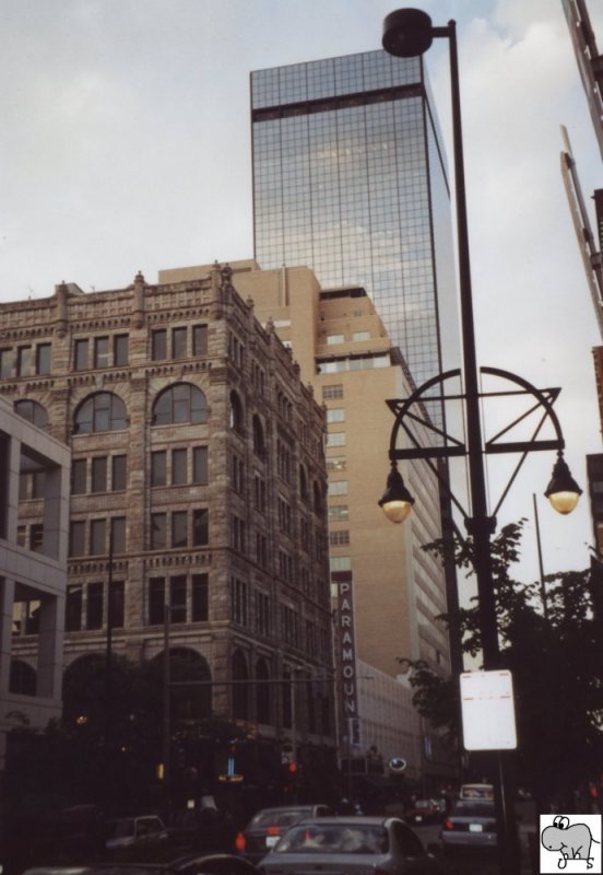 Downtown Denver, aufgenommen am Abend des 14. Juli 2006.