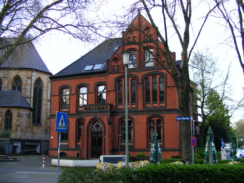 Ein altes Pfarrhaus an der Bleichstrae in Bochum.