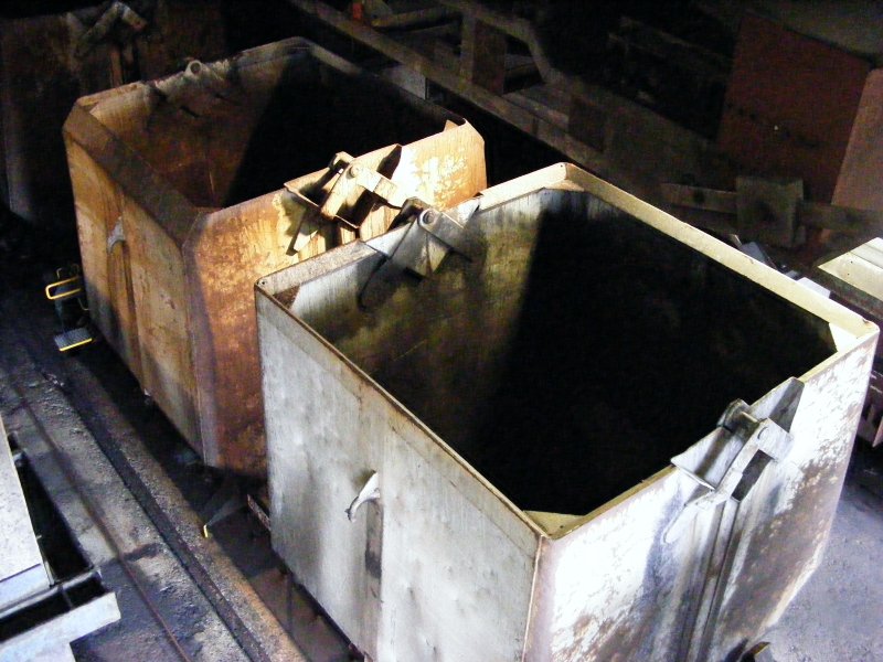 Ein Bild aus dem Inneren der Kohlenwsche des Bergwerks Auguste Victoria 3/7 in Marl beim Tag der offenen Tr am 9. Mai 2009. 
