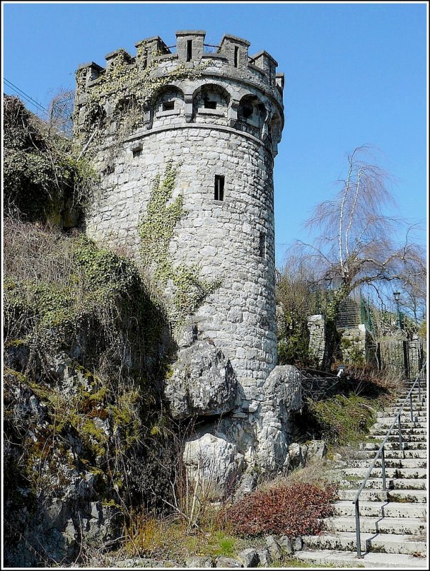 Ein Wachturm in Dinant. 30.03.09 (Hans)