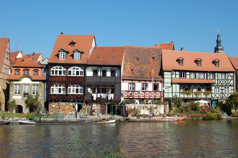 Ein weiterer Abschnitt von Klein Venedig. Bamberg am 15.10.07