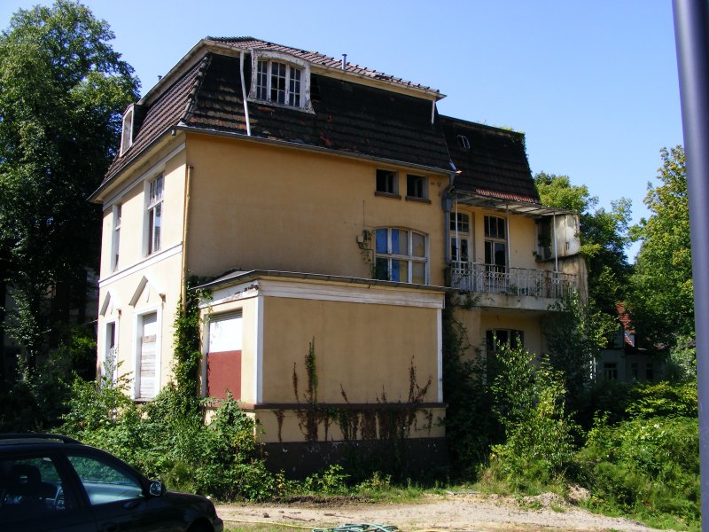 Eine alte Villa am Rande des Dichterviertels 