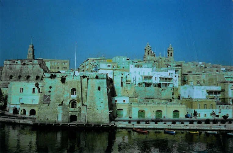 Eine Festung auf Malta