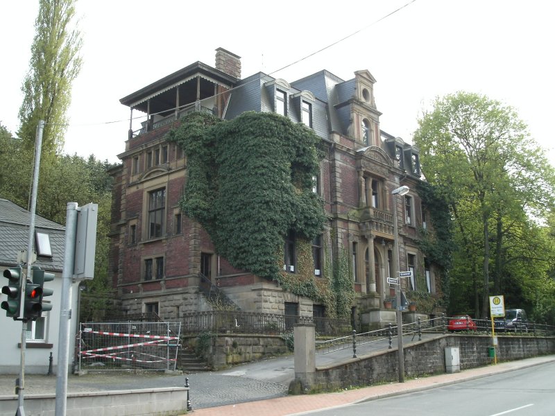 Eine groe alte Villa in Langenberg (Velbert).