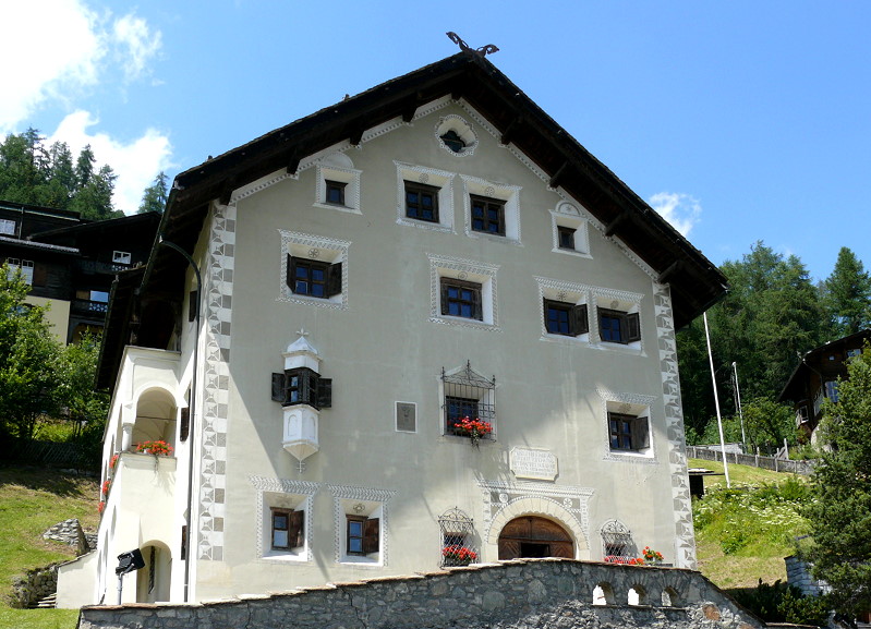 Engadin-Museum in St.Moritz am 24.07.2009