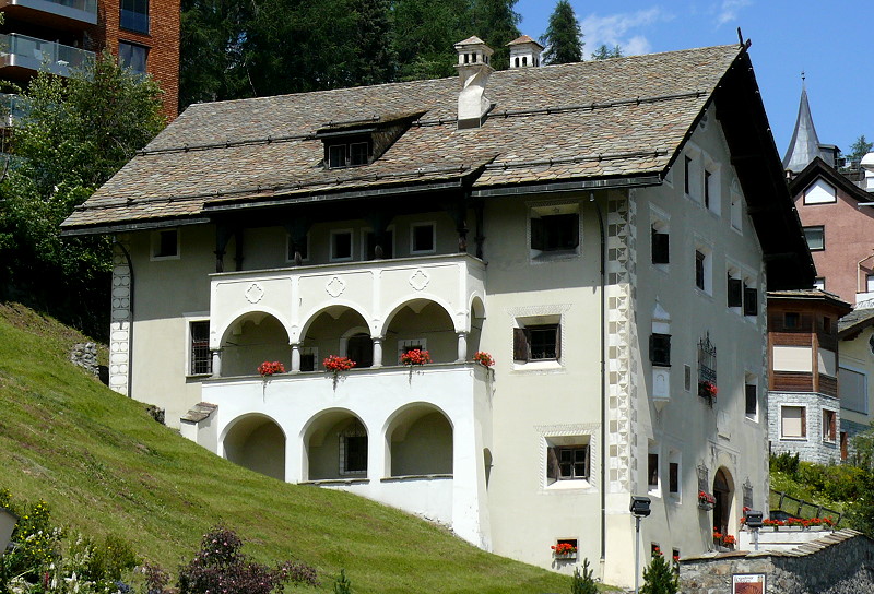 Engadin-Museum in St.Moritz am 24.07.2009