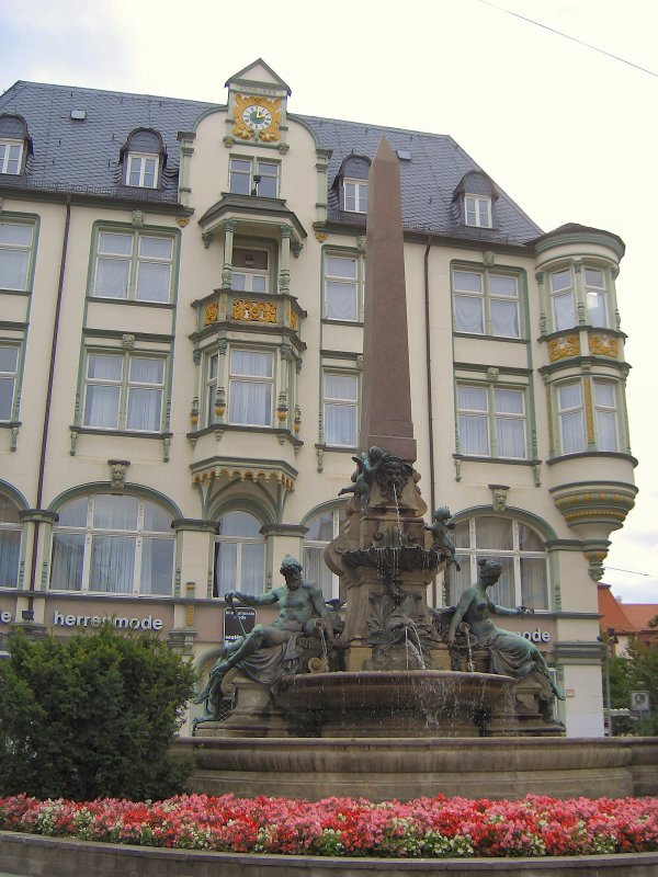 ERFURT, alter Angerbrunnen - 2005