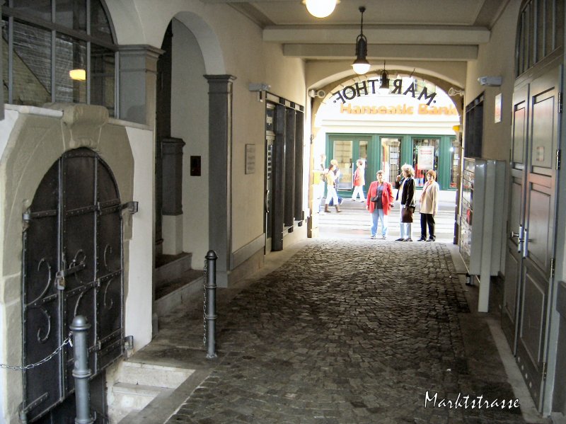 ERFURT Altstadt - Durchgang zur Marktstrasse, 2006