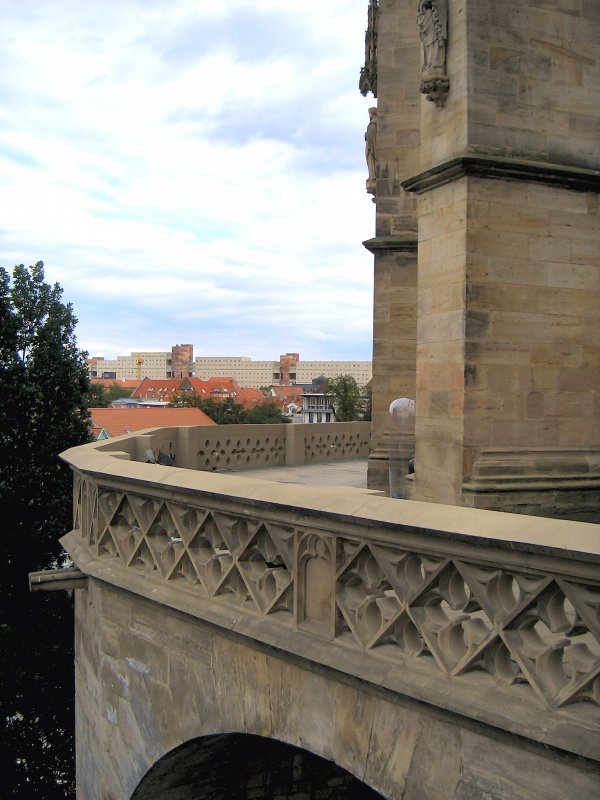 ERFURT, am Dom im Sommer 2005