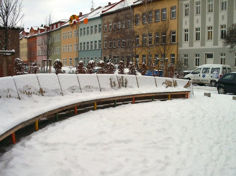 Erfurt- Andreavorstadt (Schweriner Strasse) Winter 2005