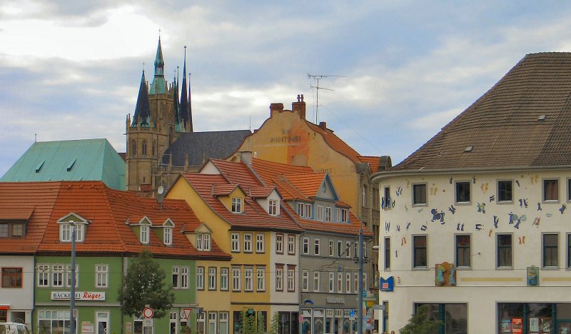 ERFURT - Blick zum Dom,
2006