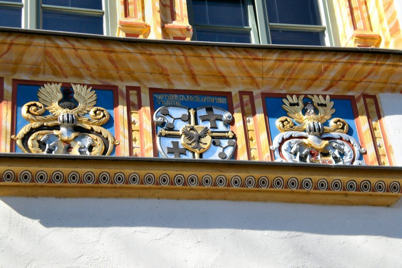 ERFURT, Detail Haus am Fischmarkt, 2007