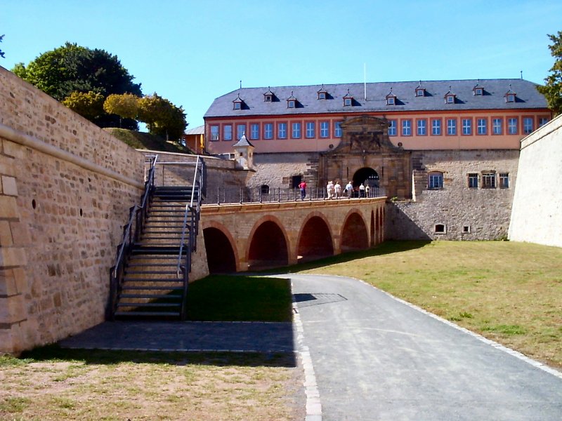Erfurt, Festung Persberg im September 2004