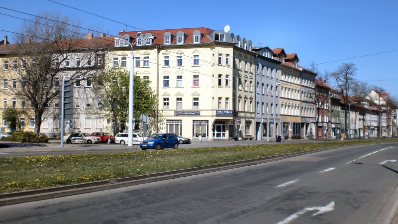 ERFURT, Magdeburger Allee, Talknoten - 2007