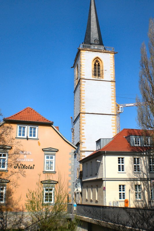 ERFURT -
Nikolaikirchturm -
April 2007