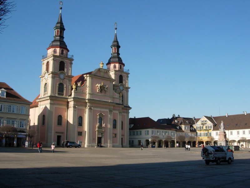 Evang. Stadtkirche am Markplatz. 15.1.2007