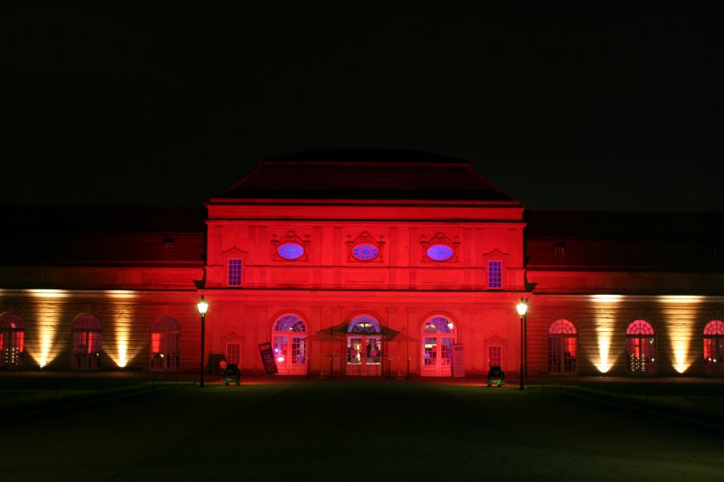 Festival of Lights 2009 , 20.10.09 , die Grosse Orangerie im Schlopark Berlin-Charlottenburg