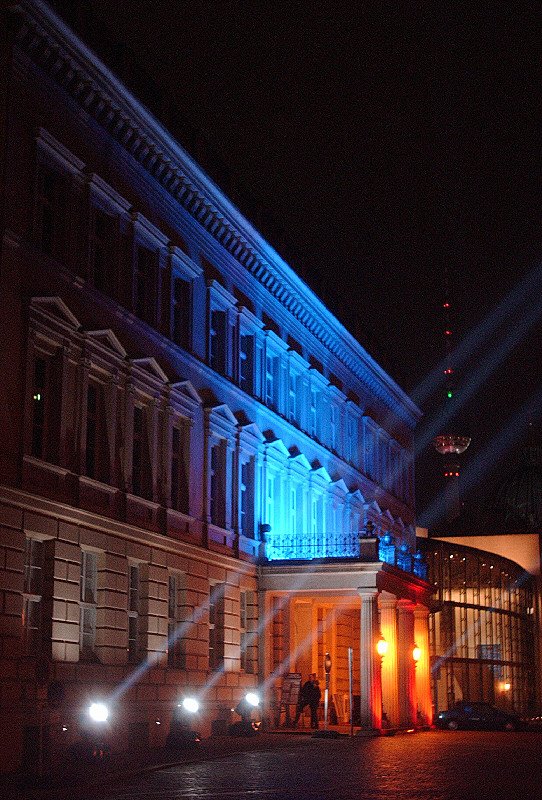 Festival of lights Berlin Okt.2008-Palais am Festungsgraben 